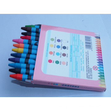 Crayons de cire de haute qualité de 2014 Hotsale pour le dessin d&#39;enfants / Crayon non-toxique de cire